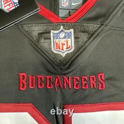 Nike Vapor Tampa Bay Bucs Pewter Football Jersey Mens Size L Gronkowski On Field