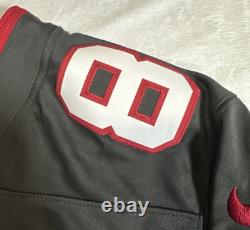 Nike Vapor Tampa Bay Bucs Pewter Football Jersey Mens Size L Gronkowski On Field
