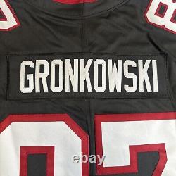 Nike Vapor Tampa Bay Bucs Pewter Football Jersey Mens Size L Gronkowski On Field