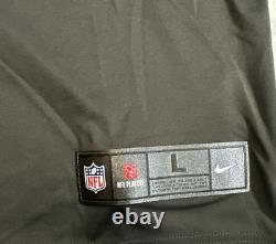 Nike Vapor Tampa Bay Bucs Pewter Football Jersey Mens Size L Gronkowski On Field