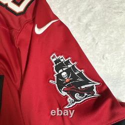 Nike Vapor Tampa Bay Bucs Red Football Jersey Mens SZ L Gronkowski On Field New