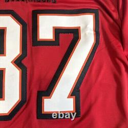 Nike Vapor Tampa Bay Bucs Red Football Jersey Mens SZ L Gronkowski On Field New