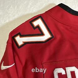 Nike Vapor Tampa Bay Bucs Red Football Jersey Mens SZ L Gronkowski On Field New