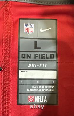 Nike Vapor Tampa Bay Bucs Red Football Jersey Mens SZ L Gronkowski On Field New