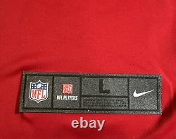 Nike Vapor Tampa Bay Bucs Red Football Jersey Mens SZ L Gronkowski On Field New