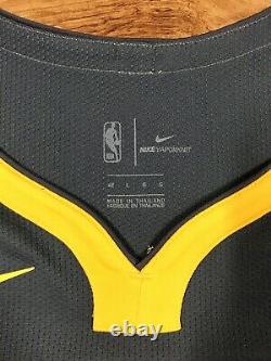 Nike Vaporknit GSW The Bay Klay Thompson Authentic Jersey AH6209-430 Size 48 L