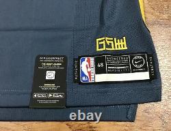 Nike Vaporknit GSW The Bay Klay Thompson Authentic Jersey AH6209-430 Size 48 L