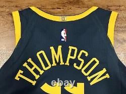 Nike Vaporknit GSW The Bay Klay Thompson Authentic Jersey AH6209-430 Size 48 L