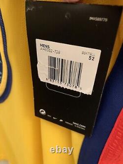 Nike Warriors Stephen Curry Authentic NBA City Chinese Bay CNY Jersey XL 52