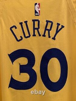 Nike Warriors Stephen Curry Authentic NBA City Chinese Bay CNY Jersey XL 52