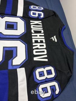 Nikita Kucherov Fanatics Premium Tampa Bay Lightning 3rd Jersey Size 56