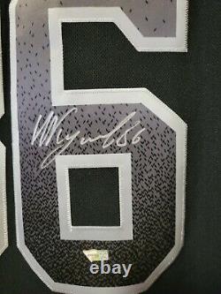 Nikita Kucherov SZ 54 Adidas Autographed Alt Black Tampa Bay Lightning Jersey