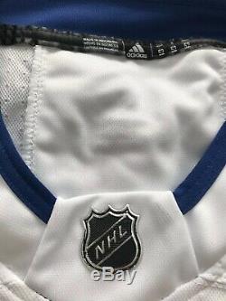 Nikita Kucherov Tampa Bay Lightning Adidas Ice Hockey White Jersey Large NEW