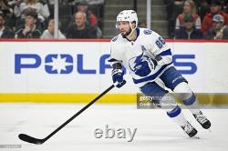 Nikita Kucherov Tampa Bay Lightning Adidas MiC Team Issued Authentic Jersey 56