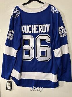 Nikita Kucherov Tampa Bay Lightning Fanatics Jersey Authentic Stitch NHL Hockey