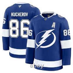 Nikita Kucherov Tampa Bay Lightning Premium Jersey-NWT-Size/Color Options