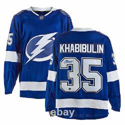 Nikolai Khabibulin Tampa Bay Lightning Signed Fanatics Jersey