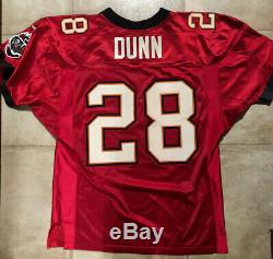 Nwot Authentic Adidas Warrick Dunn Tampa Bay Buccineers Jersey 48