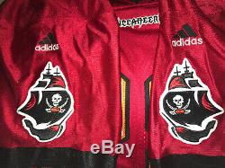 Nwot Authentic Adidas Warrick Dunn Tampa Bay Buccineers Jersey 48