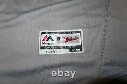 Nwot Authentic Tampa Bay Rays Majestic Flex Base Jersey Made In The USA Size 60