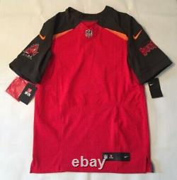 Nwt $325 Nike NFL Tampa Bay Buccaneers Onfield Elite Football Jersey Blank Sz 40