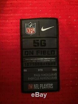 Nwt $325 Nike NFL Tampa Bay Buccaneers Onfield Elite Football Jersey Blank Sz 56