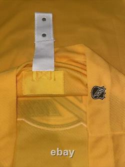 Nwt Authentic 58 Ccm Tampa Bay Lightning Practice Jersey Yellow New Mic