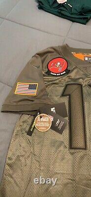 Nwt Mens Tampa Bay Buccaneers Mike Evans Salute To Service Jersey XL Limited