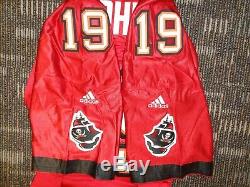 Nwt Sewn Keyshawn Johnson Tampa Bay Buccaneers Adidas Mens NFL Game Jersey $300+