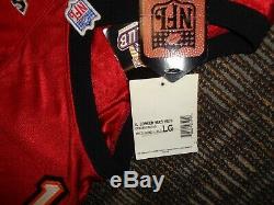 Nwt Sewn Keyshawn Johnson Tampa Bay Buccaneers Adidas Mens NFL Game Jersey $300+