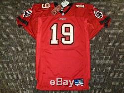 Nwt Sewn Keyshawn Johnson Tampa Bay Buccaneers Adidas Mens NFL Game Jersey $300+