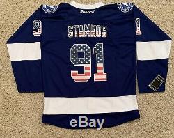 Nwt Steven Stamkos Tampa Bay Lightning 2015 Stanley Cup Final Reebok Jersey