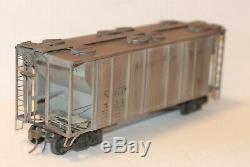 O Scale 2 Rail NJ Custom Brass (Not USH/MG) NKP 2 Bay Covered Hopper PSC Box