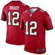 Official Large Nfl Men's Tampa Bay Buccaneers Tom Brady Nike Red Legend Jersey