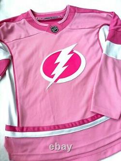 Official NHL Pink Tampa Bay Lightning Jersey Pink Jersey