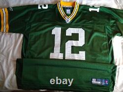 OnField NFL Green Bay Packers Jersey Aaron Rodgers 12 Vapor Reebok 3xl Adult