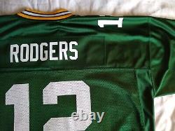 OnField NFL Green Bay Packers Jersey Aaron Rodgers 12 Vapor Reebok 3xl Adult