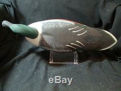 Pair rigmate Shoveler decoys Barnegat Bay style by W. M. Oler Beach Haven, NJ