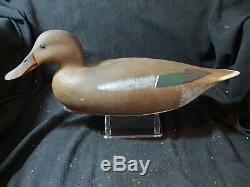 Pair rigmate Shoveler decoys Barnegat Bay style by W. M. Oler Beach Haven, NJ