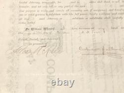 Pocomoke Bay Oyster Co NJ / MD VA connections 1886 stock certificate not tin can