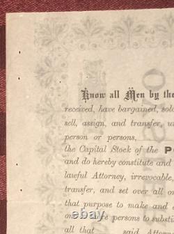 Pocomoke Bay Oyster Co NJ / MD VA connections 1886 stock certificate not tin can