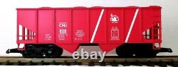 Poundhouse G4271 Central Of Jersey 2-bay Ribbed Covered Hopper Rare New