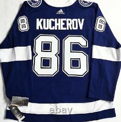 Pro-52 Nikita Kucherov Tampa Bay Lightning Adidas Aeroready Authentic NHL Jersey