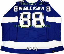 Pro-54 Andrei Vasilevskiy Tampa Bay Lightning 2021 Stanley Cup Adidas Jersey