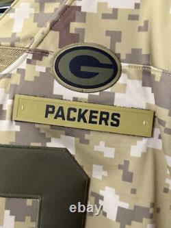 RARE #12 Green Bay Packers Salute To Service Jersey Sz L BNWT MINT CONDITION