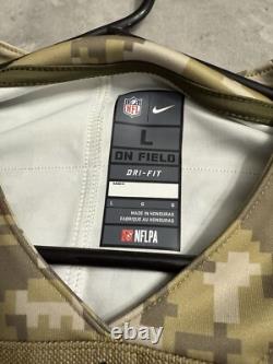 RARE #12 Green Bay Packers Salute To Service Jersey Sz L BNWT MINT CONDITION