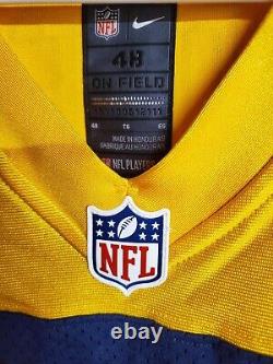 RARE Authentic Aaron Rodgers Green Bay Packers NFL NIKE Elite throwback Jersey