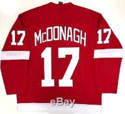 RYAN McDONAGH WISCONSIN BADGERS ADIDAS JERSEY TAMPA BAY LIGHTNING NEW WITH TAGS