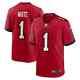 Rachaad White Tampa Bay Buccaneers Nike Game Player Jersey Men's 2023 Nfl #1 New