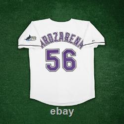 Randy Arozarena 1999 Tampa Bay Devil Rays Men's Home White Throwback Jersey